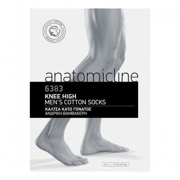 Anatomicline Κάλτσα Κάτω Γόνατος Ανδρική Βαμβακερή 6383 – Συσκευασία προϊόντος